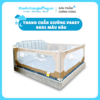 Thanh chắn giường cho bé Pakey NK01 màu nâu 1 Thanh chắn giường cho bé Pakey NK01 màu nâu