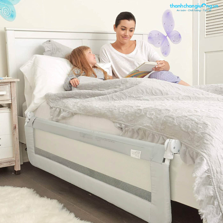 Chọn thanh chắn giường tiện lợi khi sử dụng