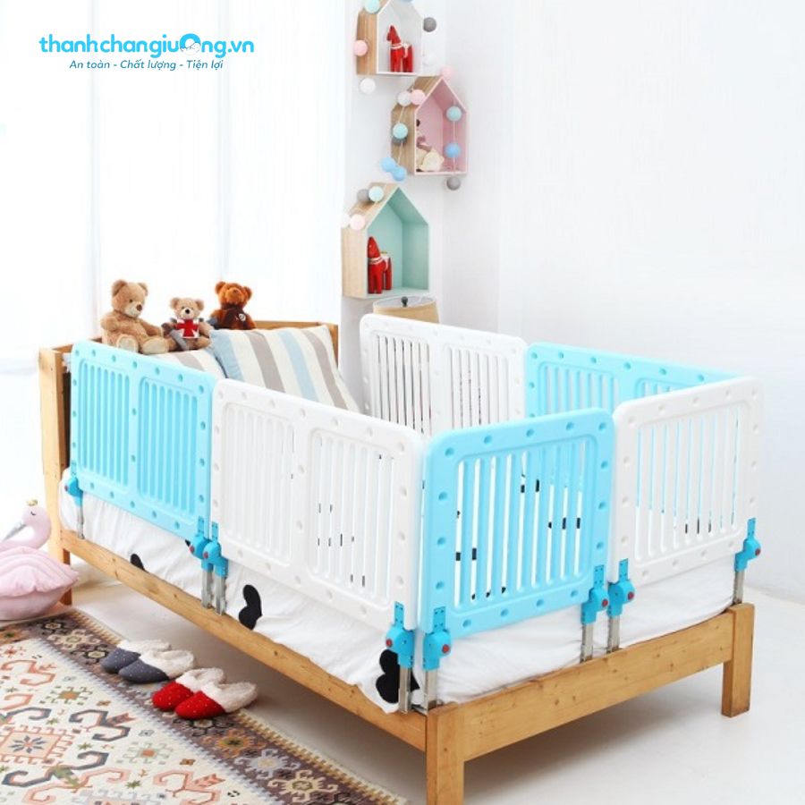 Chọn thanh chắn giường bằng nhựa được làm từ chất liệu an toàn với sức khỏe